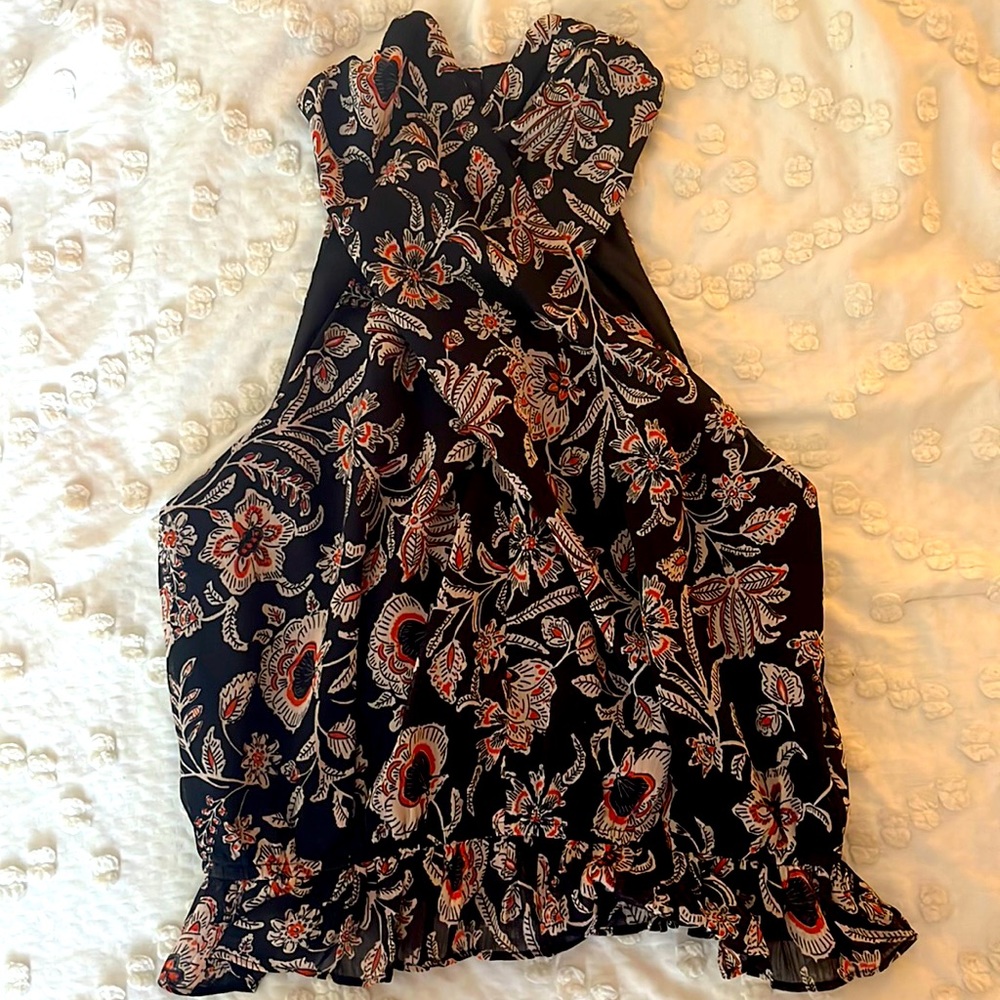 Eclipse of the heart top in black cream